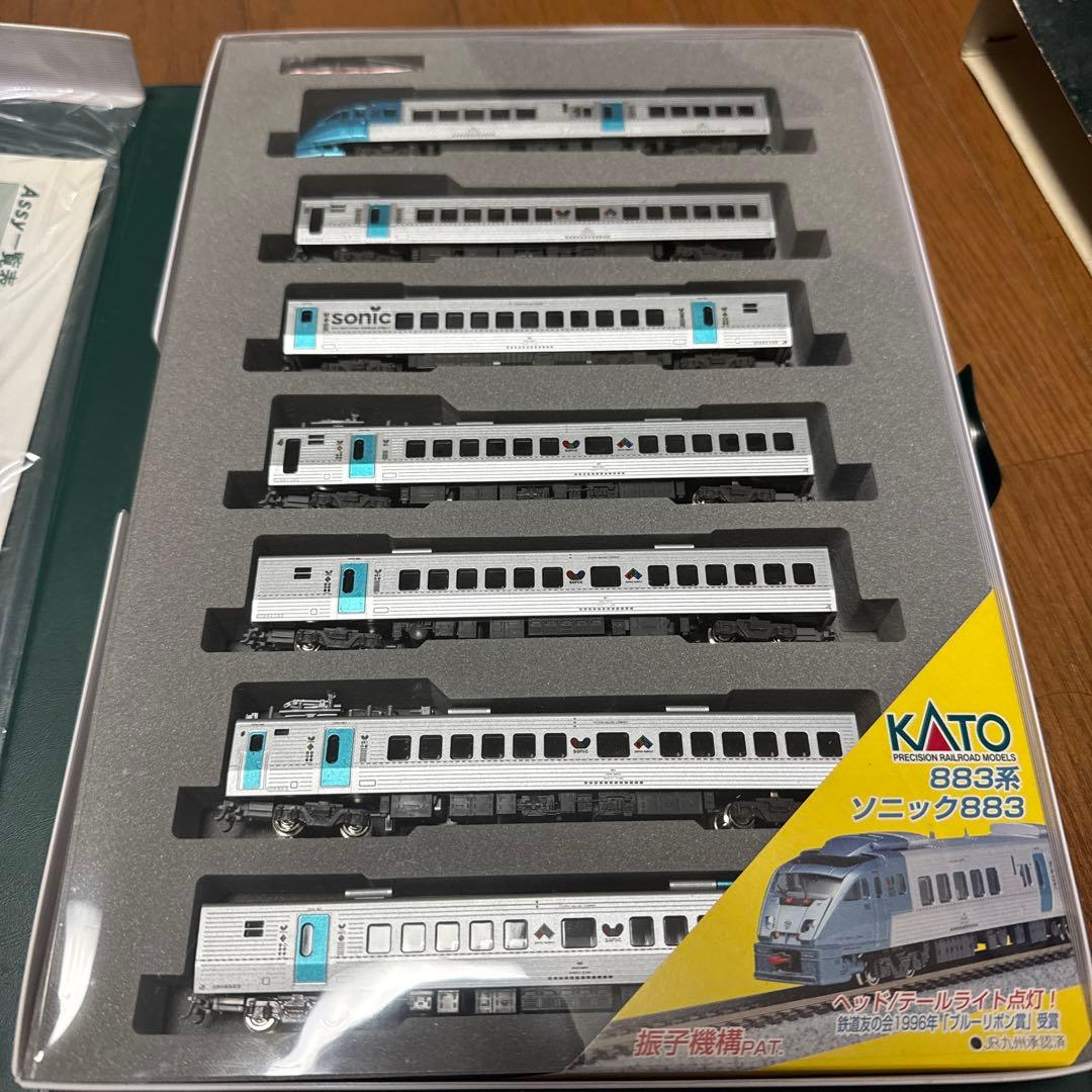 10-439 ソニック883系7両セット Amazon | Nゲージ 車両セット 883系 「ソニック883」 (7両) #10-439