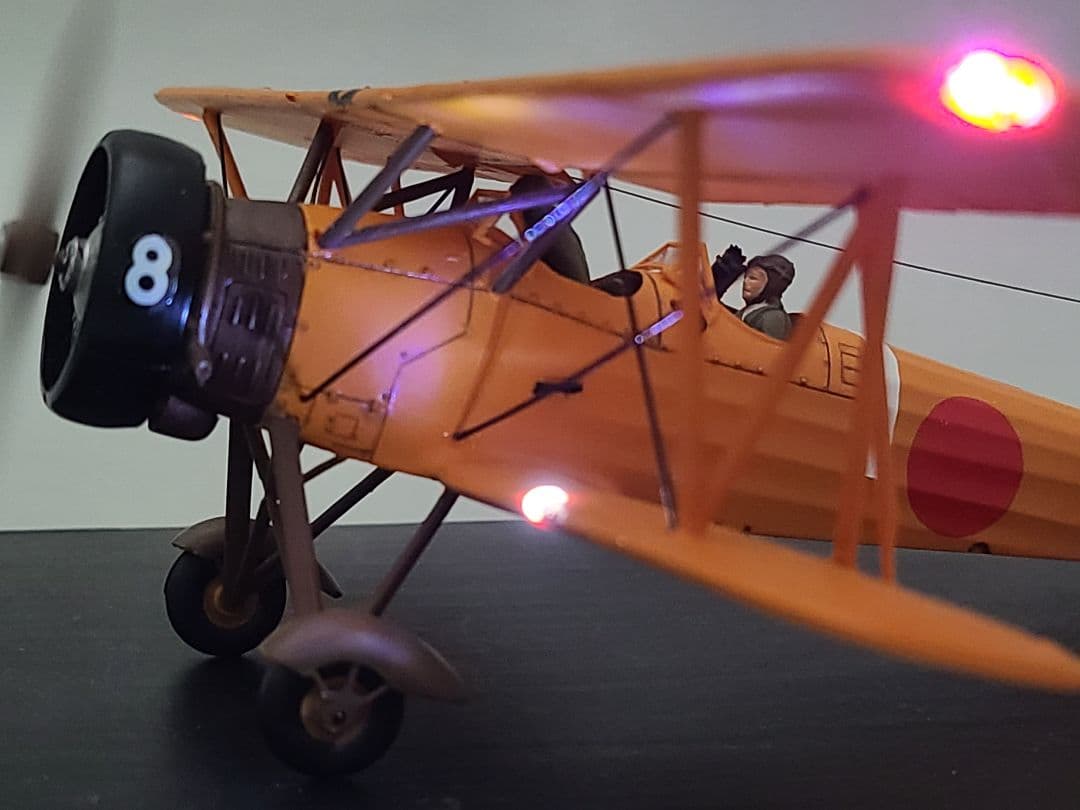 tomoya様専用 九五式中間練習機(赤とんぼ)大刀洗リアルモーターライズ