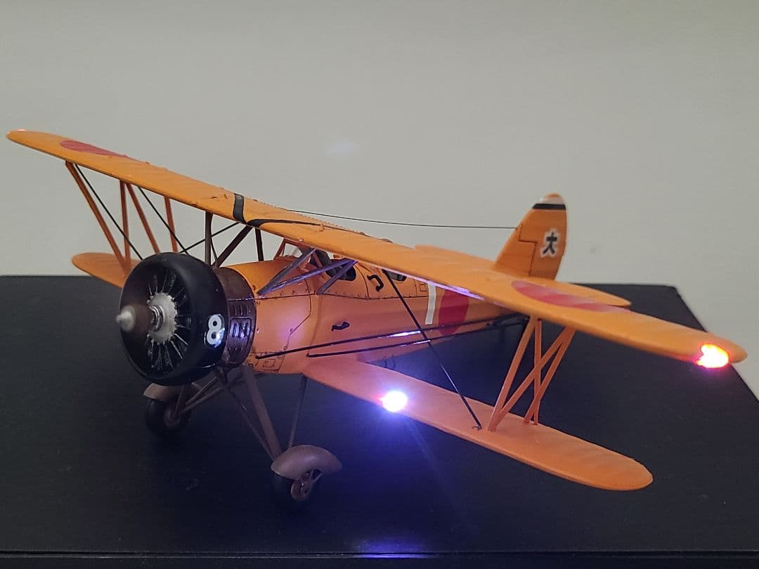 tomoya様専用 九五式中間練習機(赤とんぼ)大刀洗リアルモーターライズ
