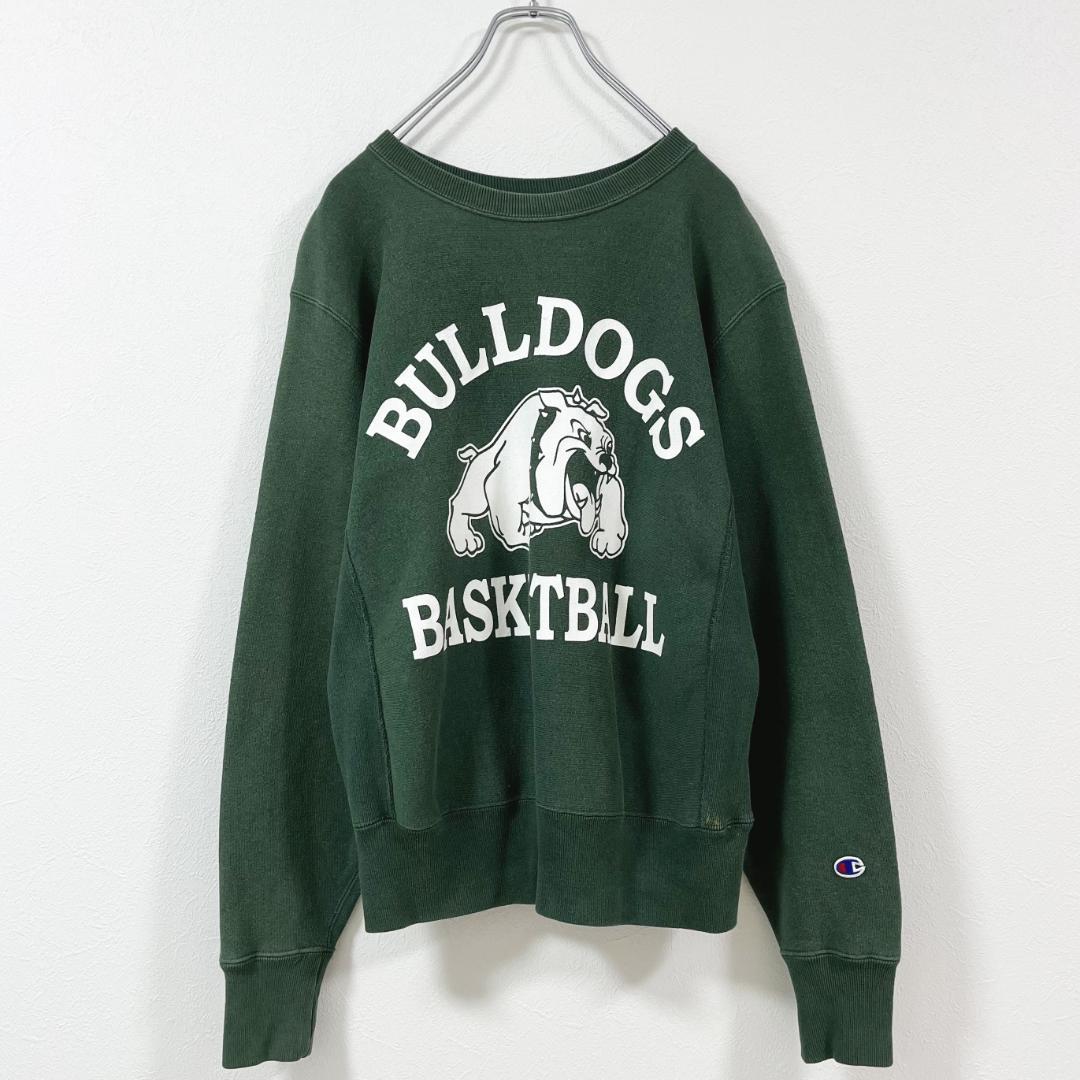 70s復刻 チャンピオン リバースウィーブ ブルドッグ カレッジ アーチ
