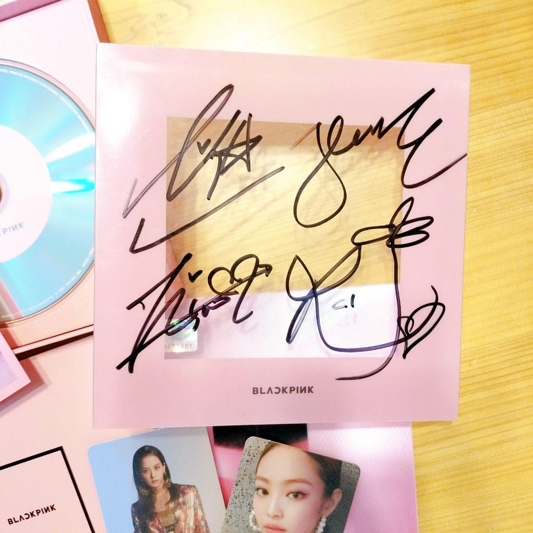 BLACKPINK アルバム SQUARE UP 直筆サイン入り - メルカリ