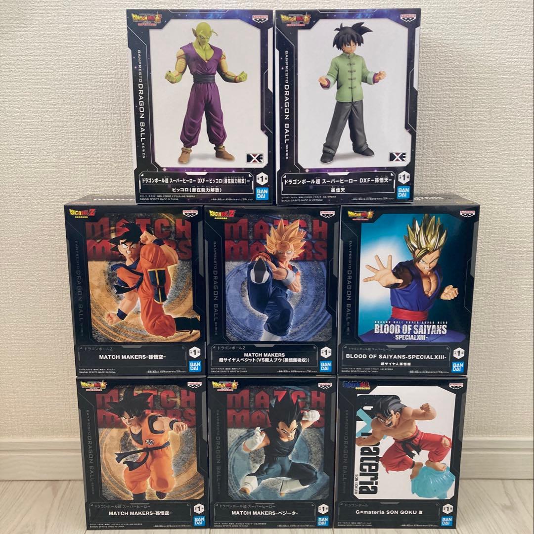 DRAGON BALL】プライズフィギュア 8点 まとめ売り - メルカリ