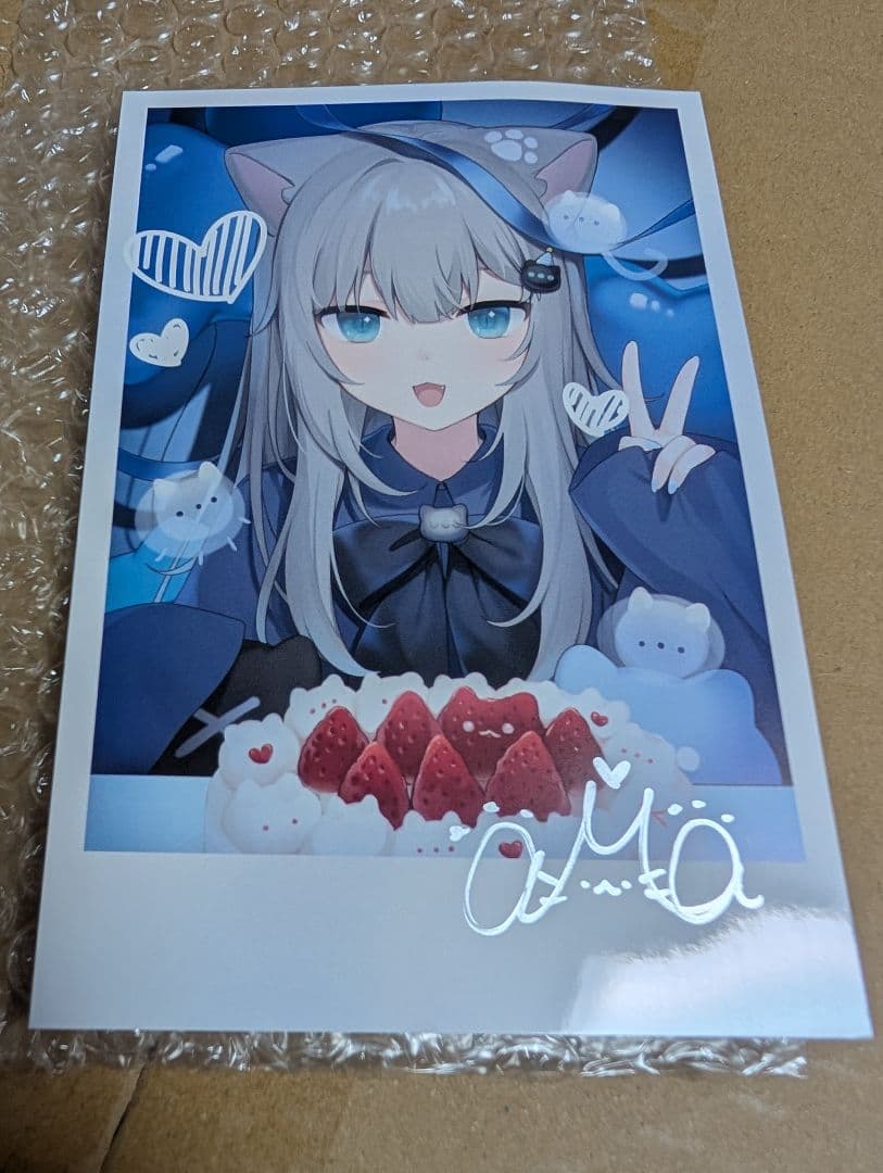 なちょ猫 誕生日記念グッズ 直筆サイン入り nachoneko - メルカリ