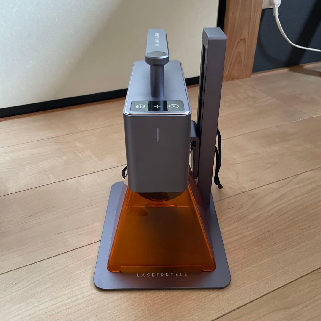 LaserPecker2 レーザーペッカー2電動台座、パワーバンク、収納バッグ付