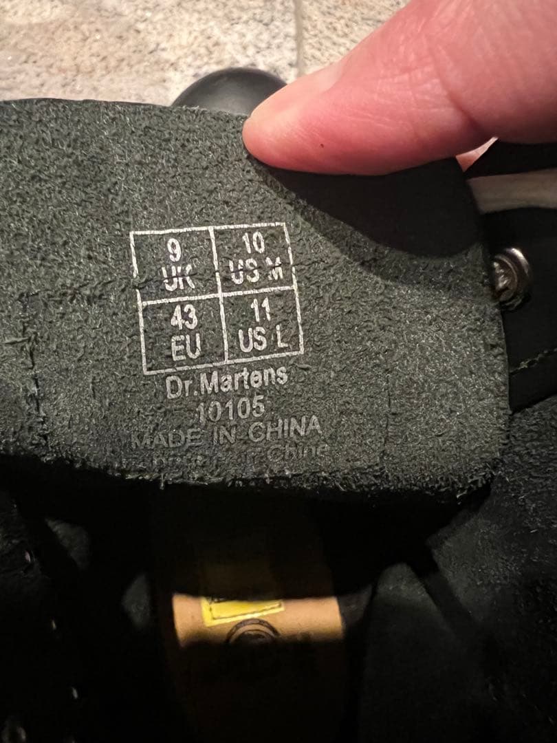 希少 WTAPS×Dr Martens×GBSKINS 10HOLE UK9 - メルカリ