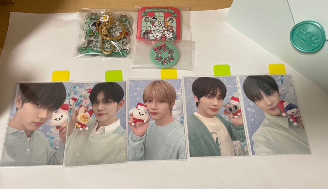 ❤*︎様 TXTSBS歌謡大典サノク事前収録全員トレカ ポストカード