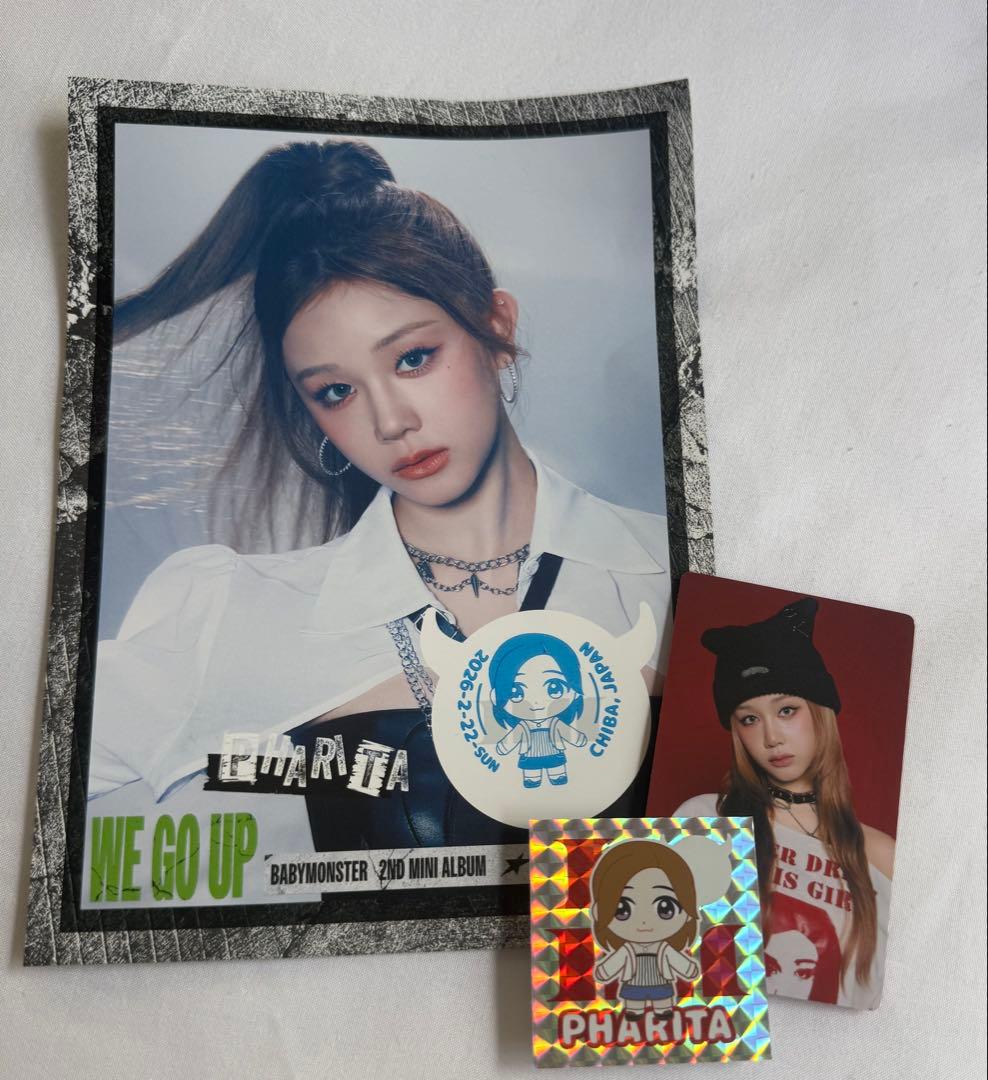BABYMONSTER ベビモン パリタ お渡し会 トレカ スタンプ ステッカー