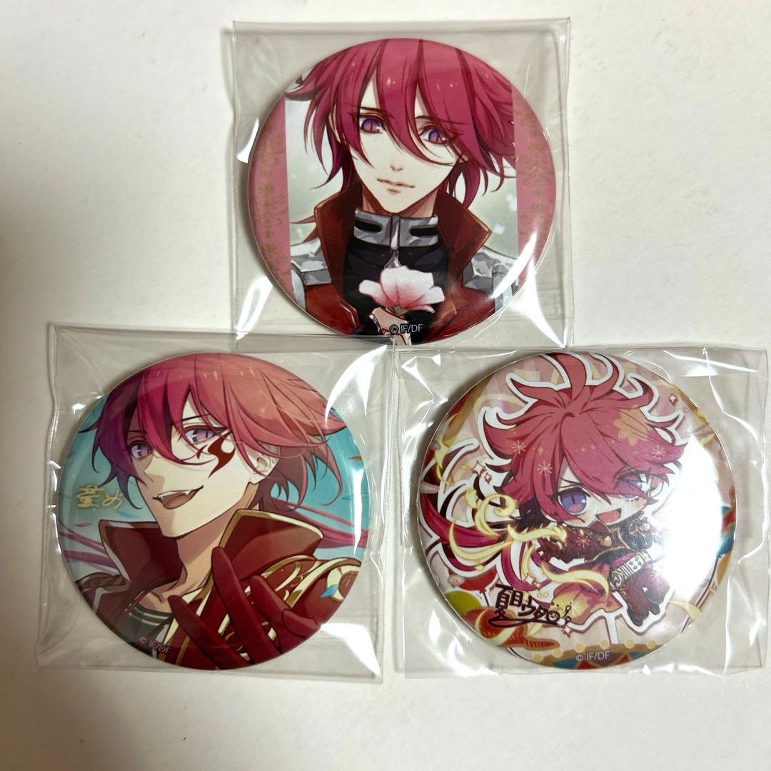 オトメイトカプセル オトカプ ラディアンテイル 缶バッジ ヴィリオ