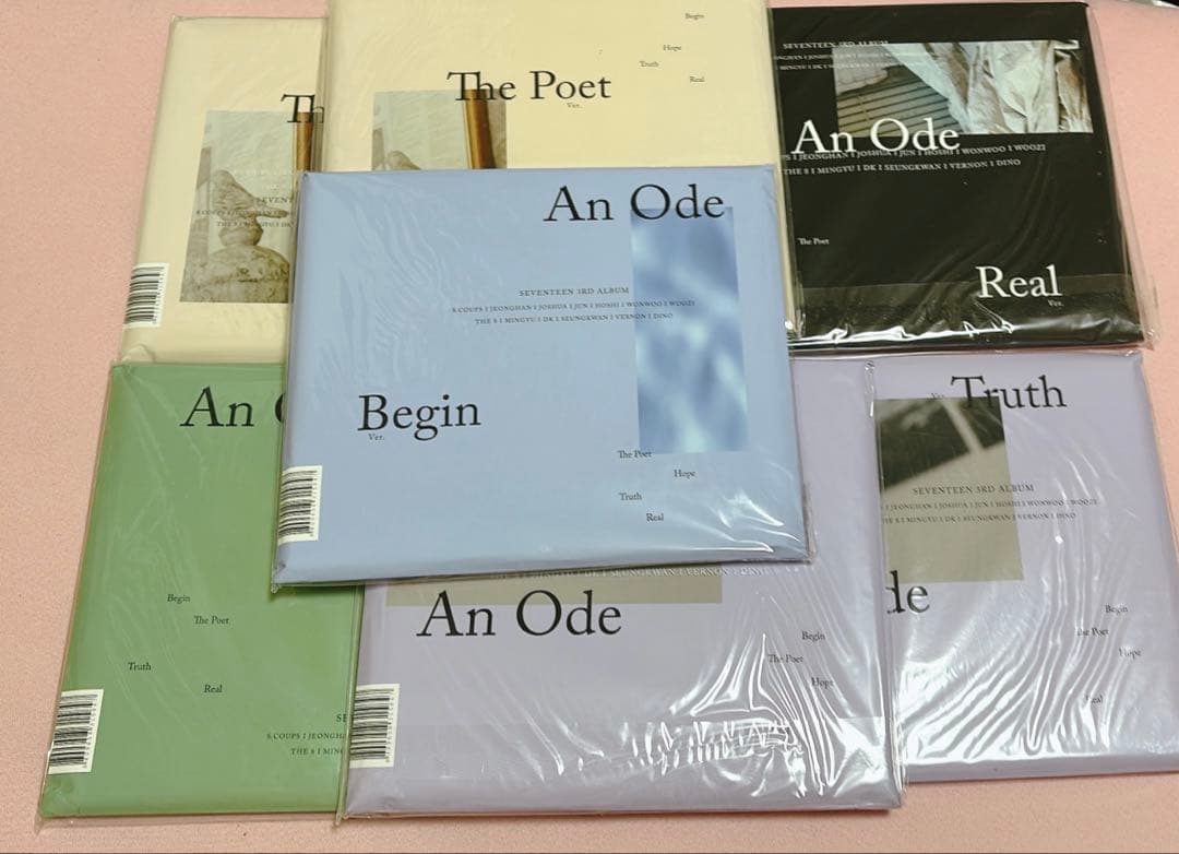 SEVENTEEN セブチ An Ode An Ode: SEVENTEEN Vol.3 (ランダムバージョン)/SEVENTEEN