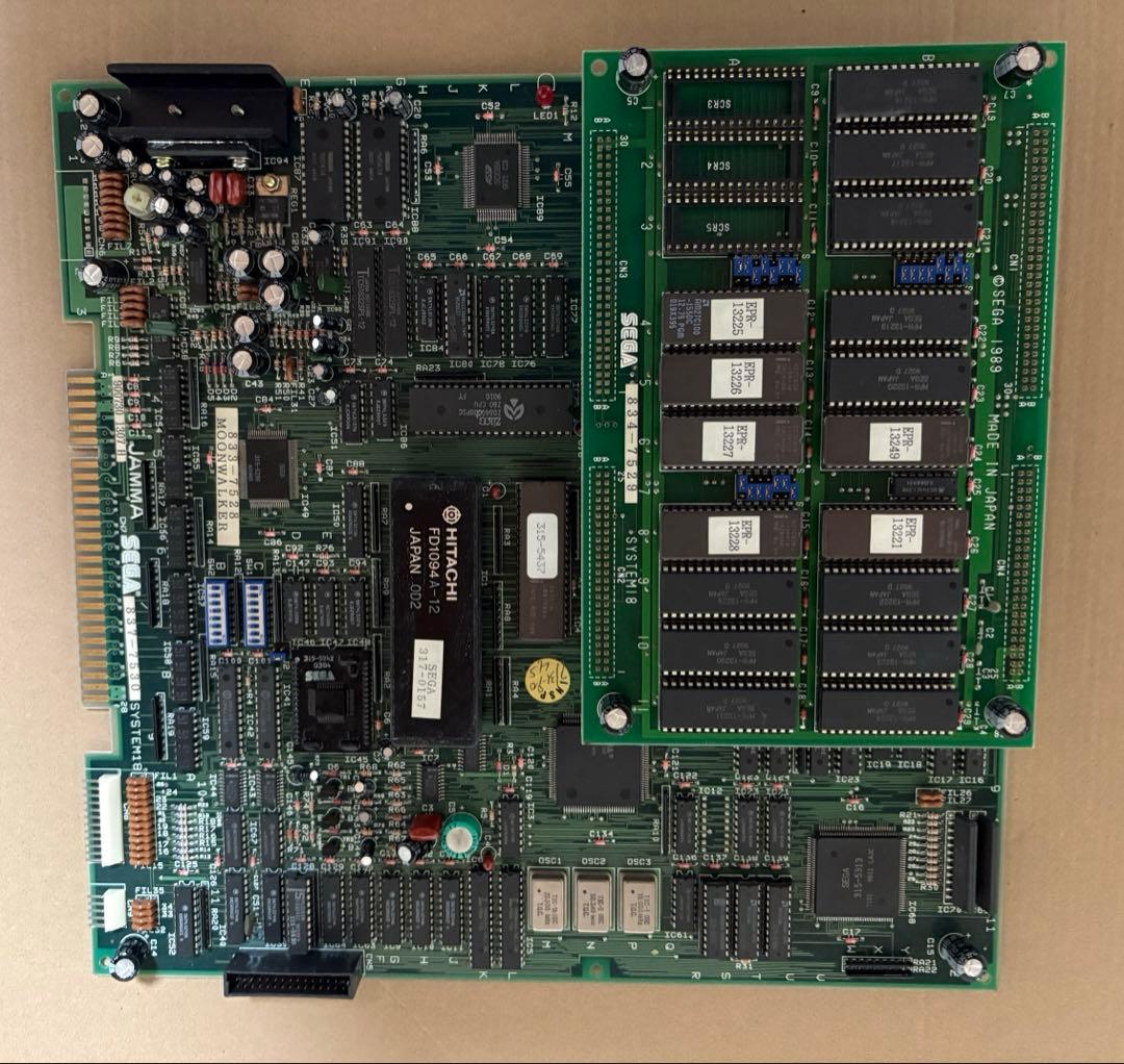 期間限定値下げ！アーケードゲーム基板 マイケルジャクソン ムーンウォーカー 期間限定値下げ！アーケードゲーム基板 マイケルジャクソン ムーン