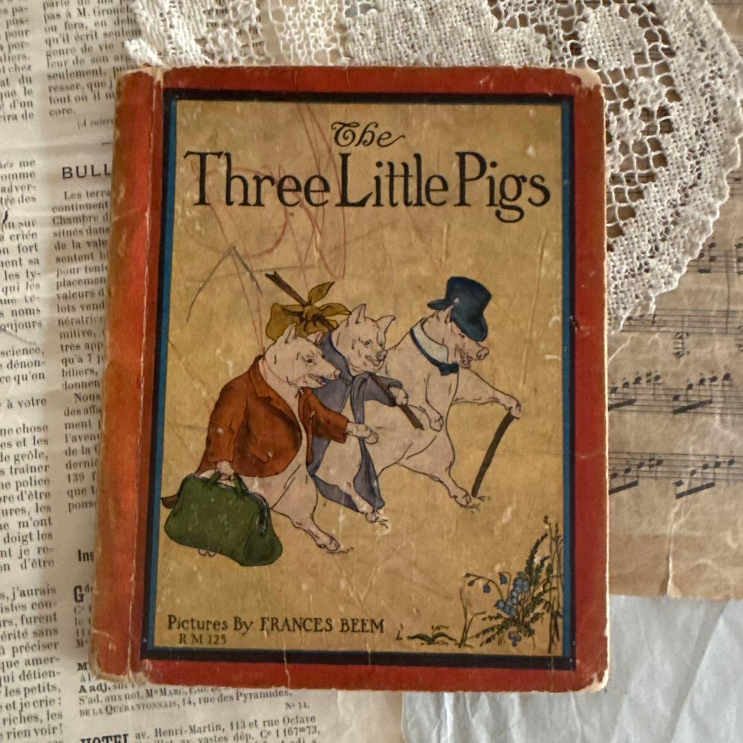 まとめ売り1920年 可愛いアンティーク絵本 洋書 古書ジャンク