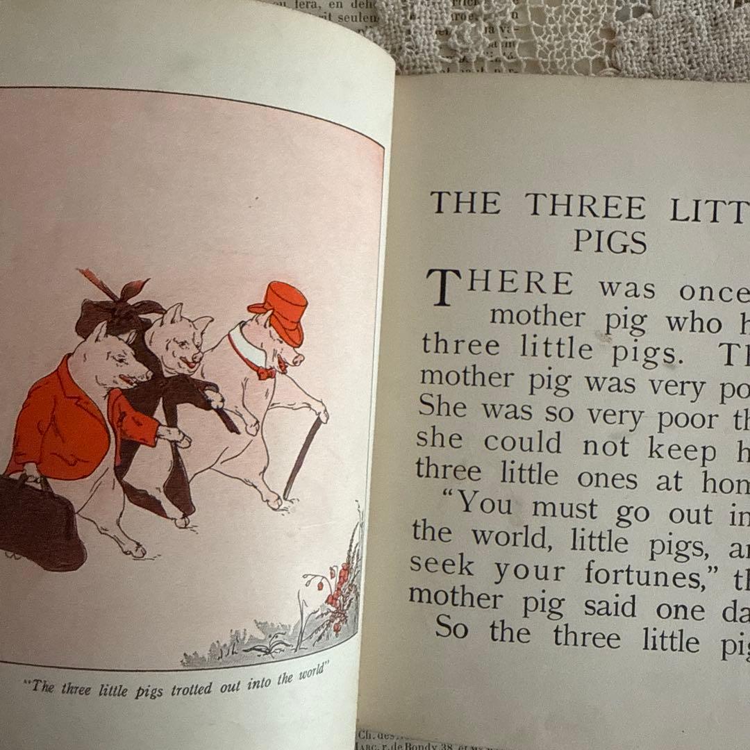 まとめ売り1920年 可愛いアンティーク絵本 洋書 古書ジャンク