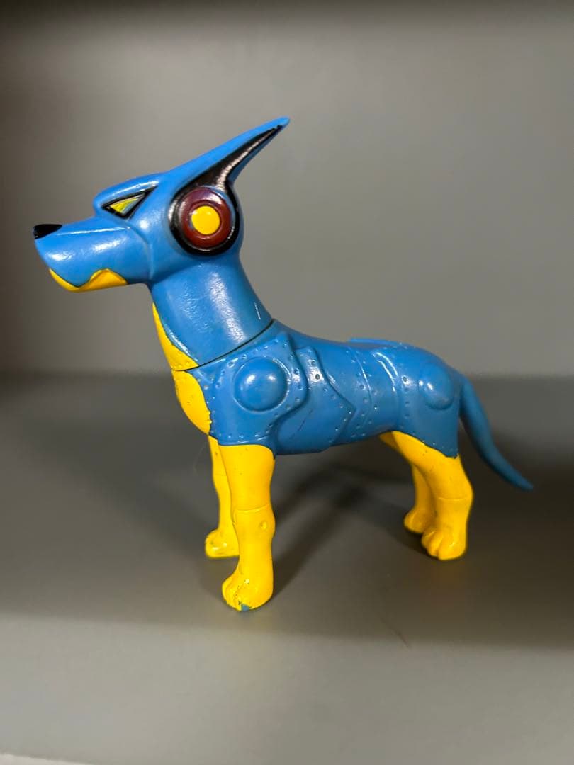 ブレンダーロボット犬ソフビ新造人間キャシャーンブルマァク