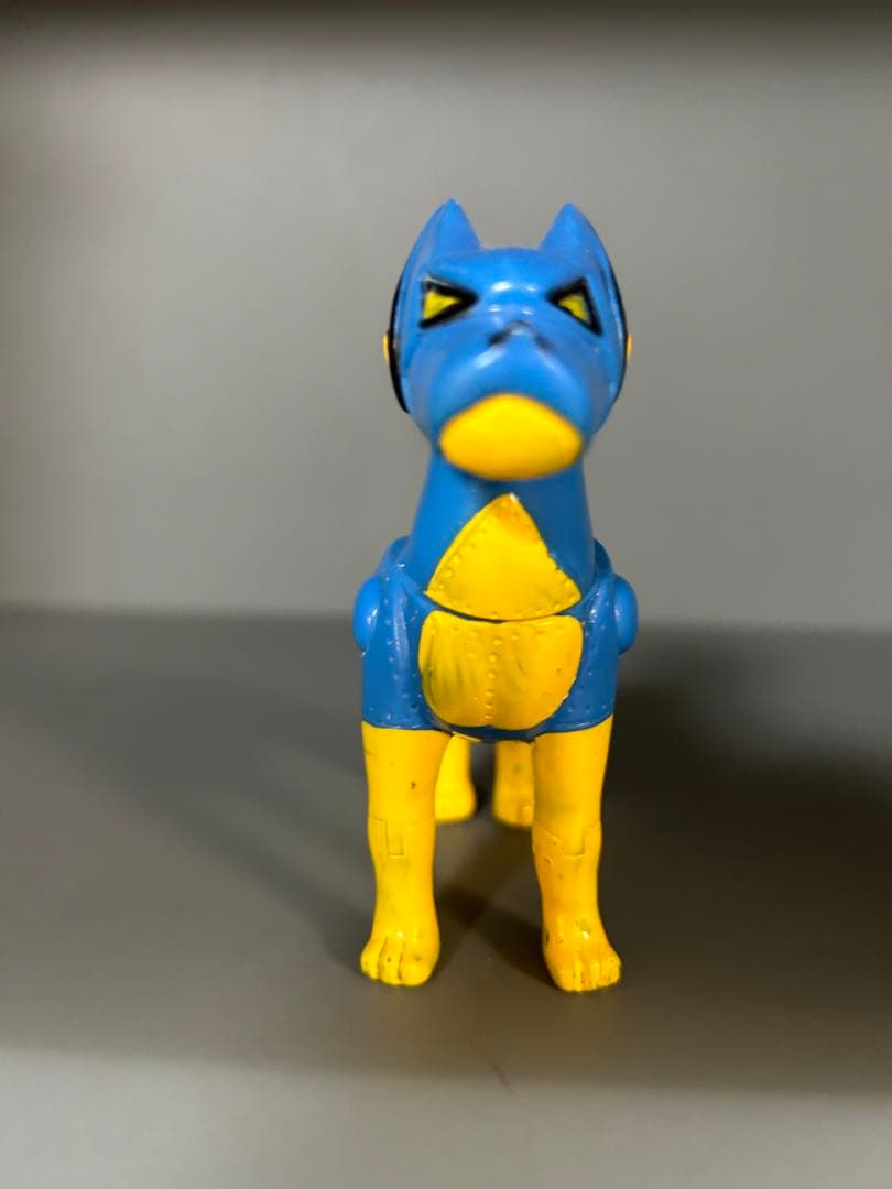 ブレンダーロボット犬ソフビ新造人間キャシャーンブルマァク