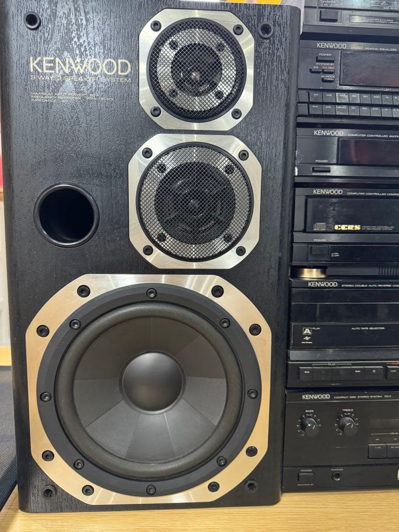 KENWOOD ROXY DG3 バブルコンポ スピーカーセット ステレオ - メルカリ