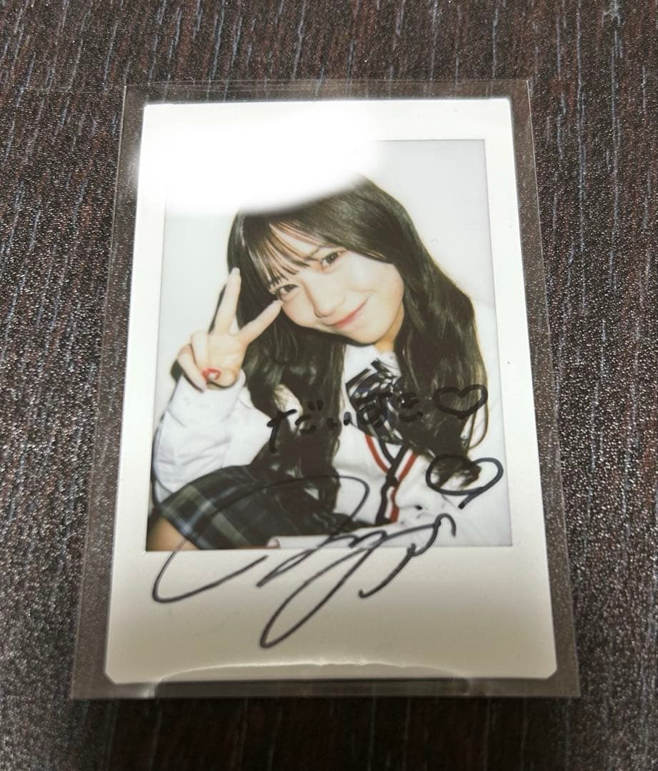 カ*ン様 SWEETSTEADY 白石まゆみ オン特 チェキ サイン - メルカリ