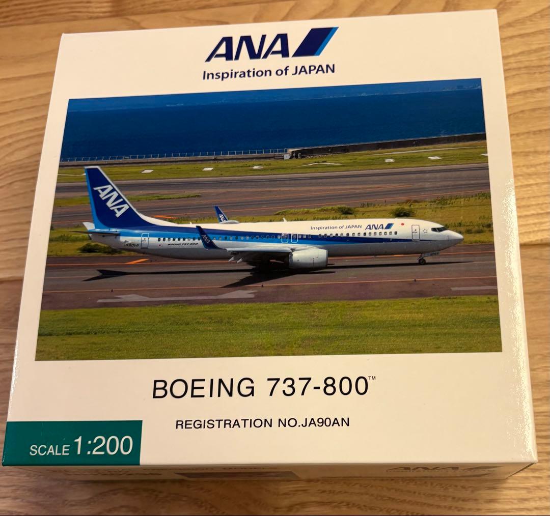 ANA Boeing 737-800 1:200 スケール - メルカリ