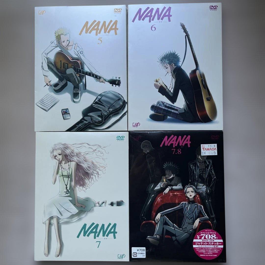 NANA DVD 全18巻セット(中古品、美品、No.7.8のみ未開封品)