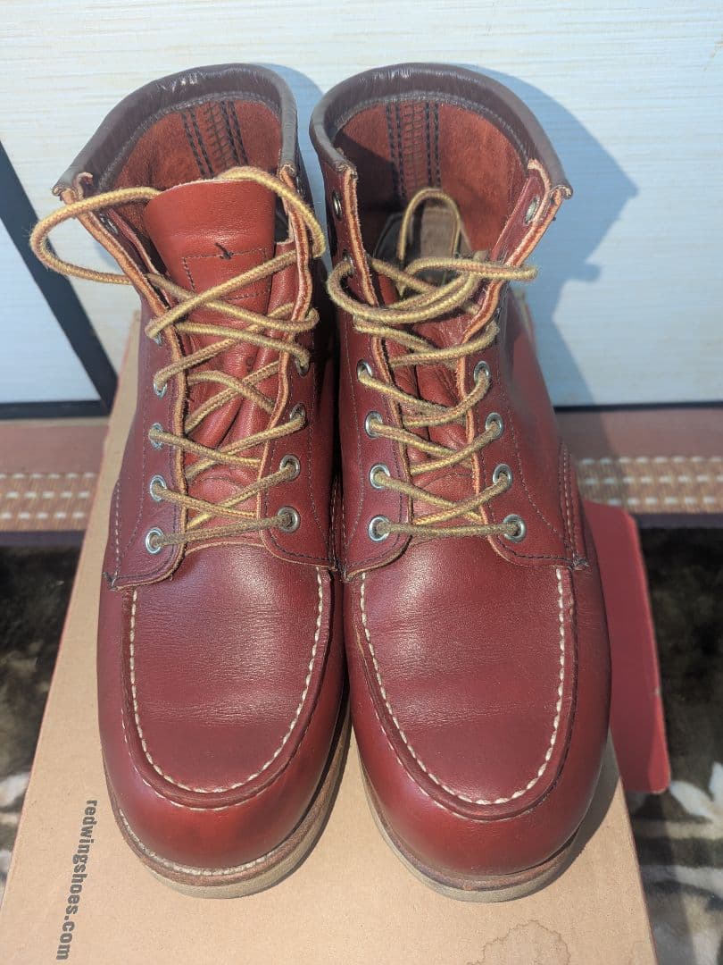 レッドウイング 8131 刺繍羽根タグ モックトゥ - メルカリ