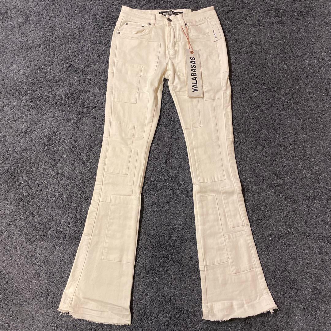 VALABASAS バラバサス ホワイト フレアデニム 29 新品未使用 - メルカリ
