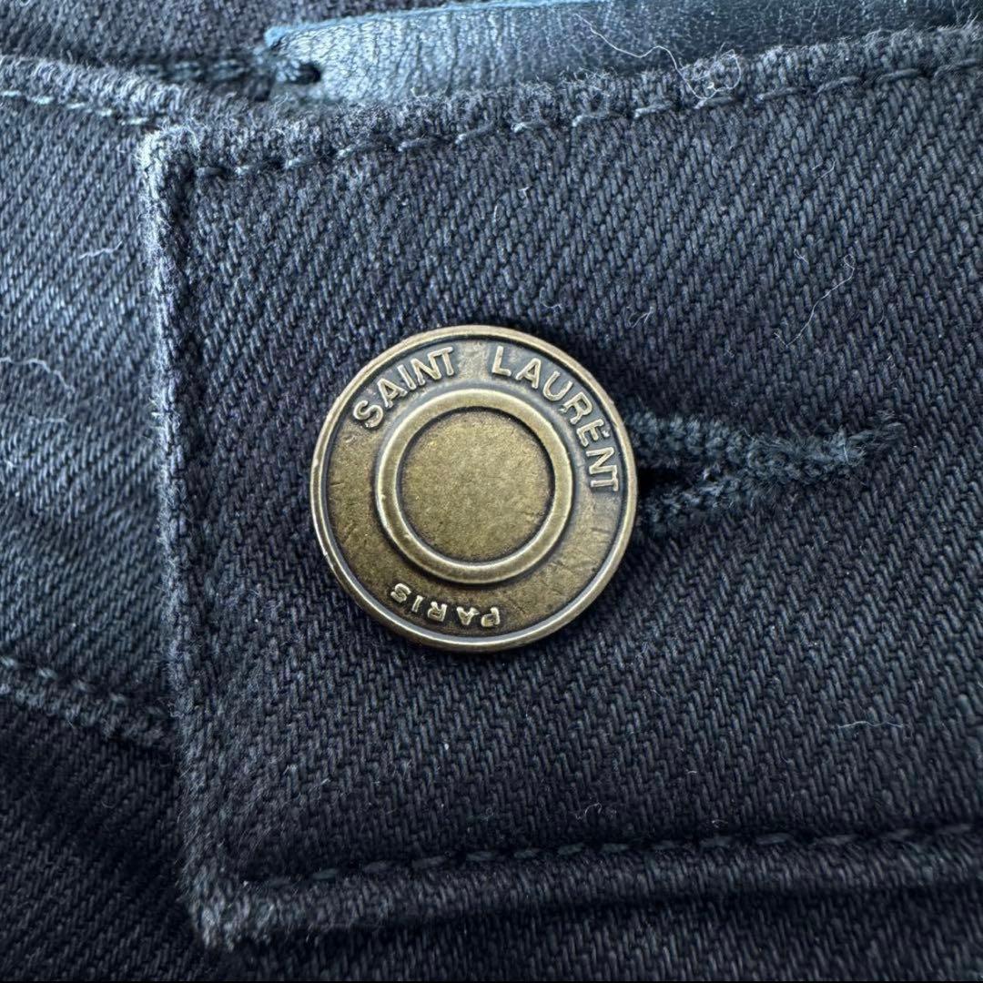saint laurent エディ期 コーティング スキニーデニム 28 - メルカリ