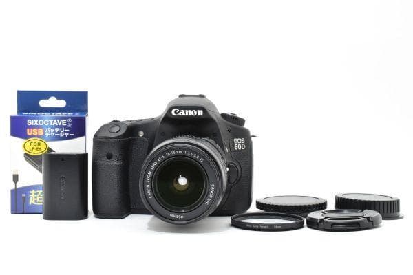 キャノン Canon EOS 60D レンズキット　《ショット数2913回》