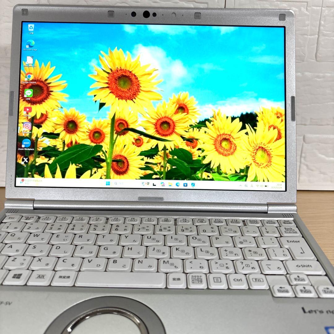 美品⭐️レッツノート i5 第8世代 高速SSD搭載⭐️Windows11 - メルカリ