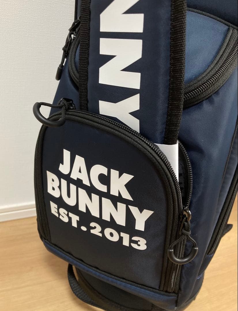 新品 パーリーゲイツ ジャックバニー 定番キャディバッグ 自立型 46