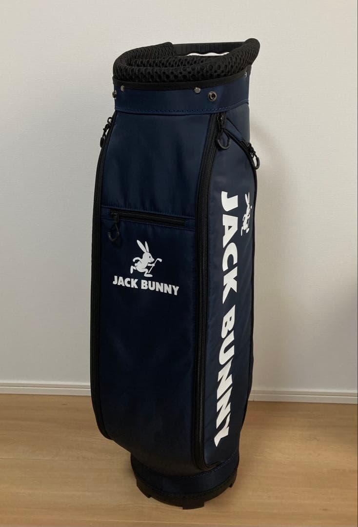 新品 パーリーゲイツ ジャックバニー 定番キャディバッグ 自立型 46