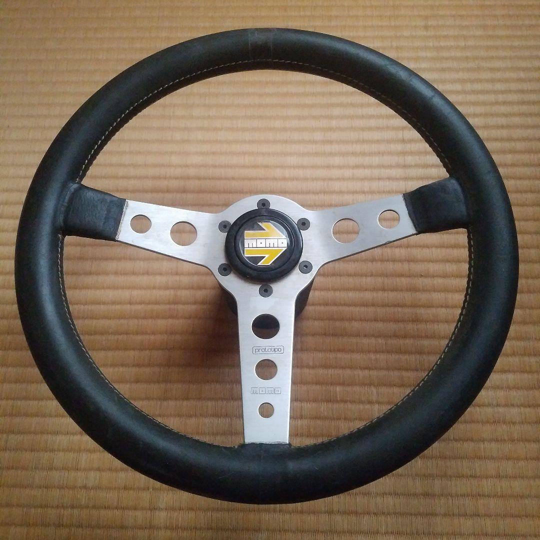 MOMO prototipoステアリング外径35Φ MOMO（モモ） 日本正規品 ステアリング P-2 PROTO TIPO 35φ