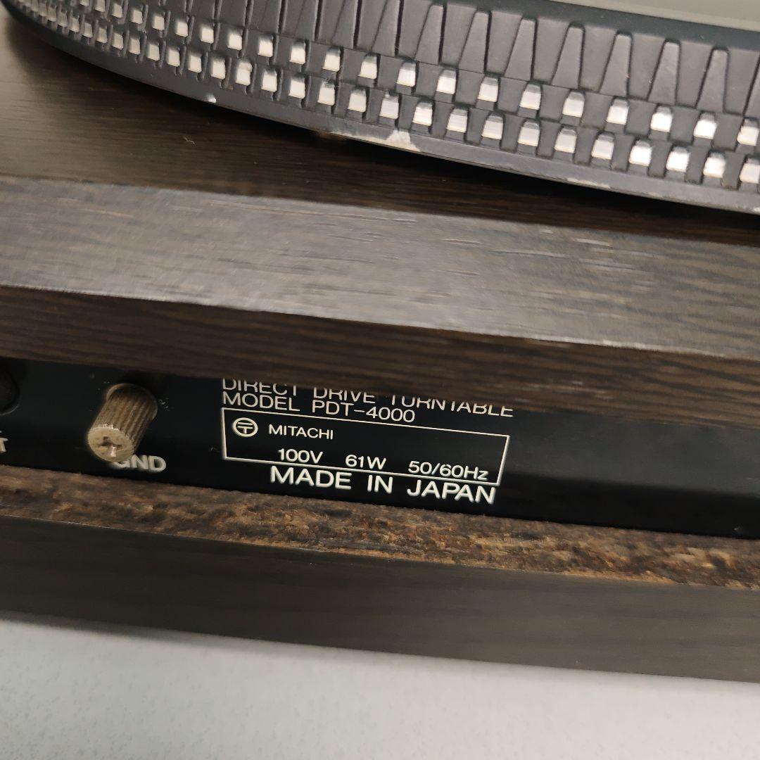 Vestax PDT-4000 ターンテーブル レコードプレーヤー - メルカリ