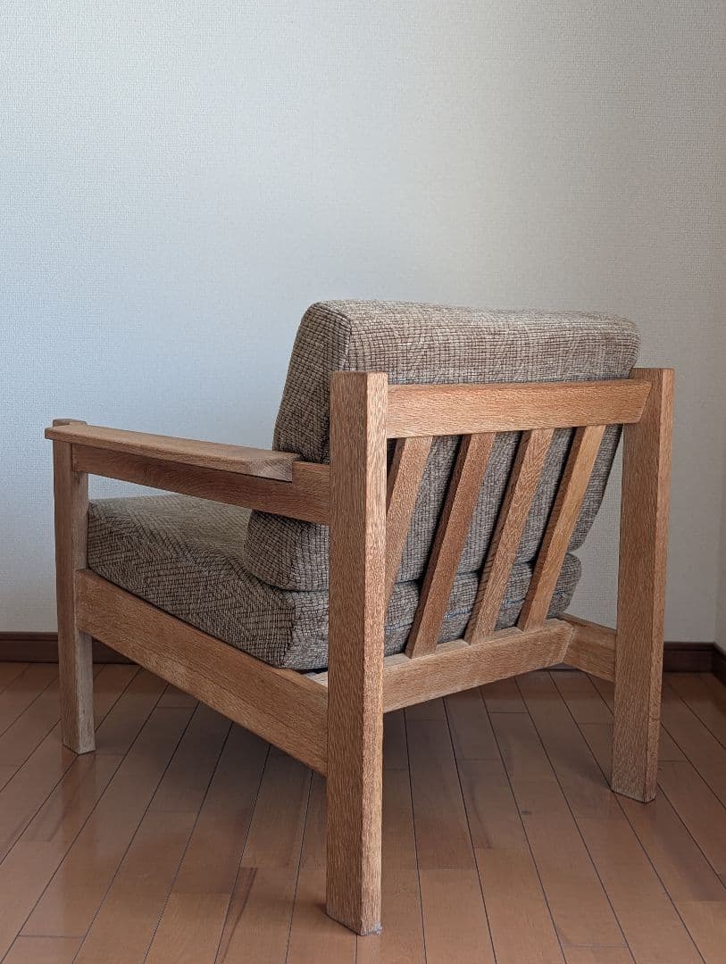 のんき大将様専用 北欧ヴィンテージソファ オーク 左アームの通販はau