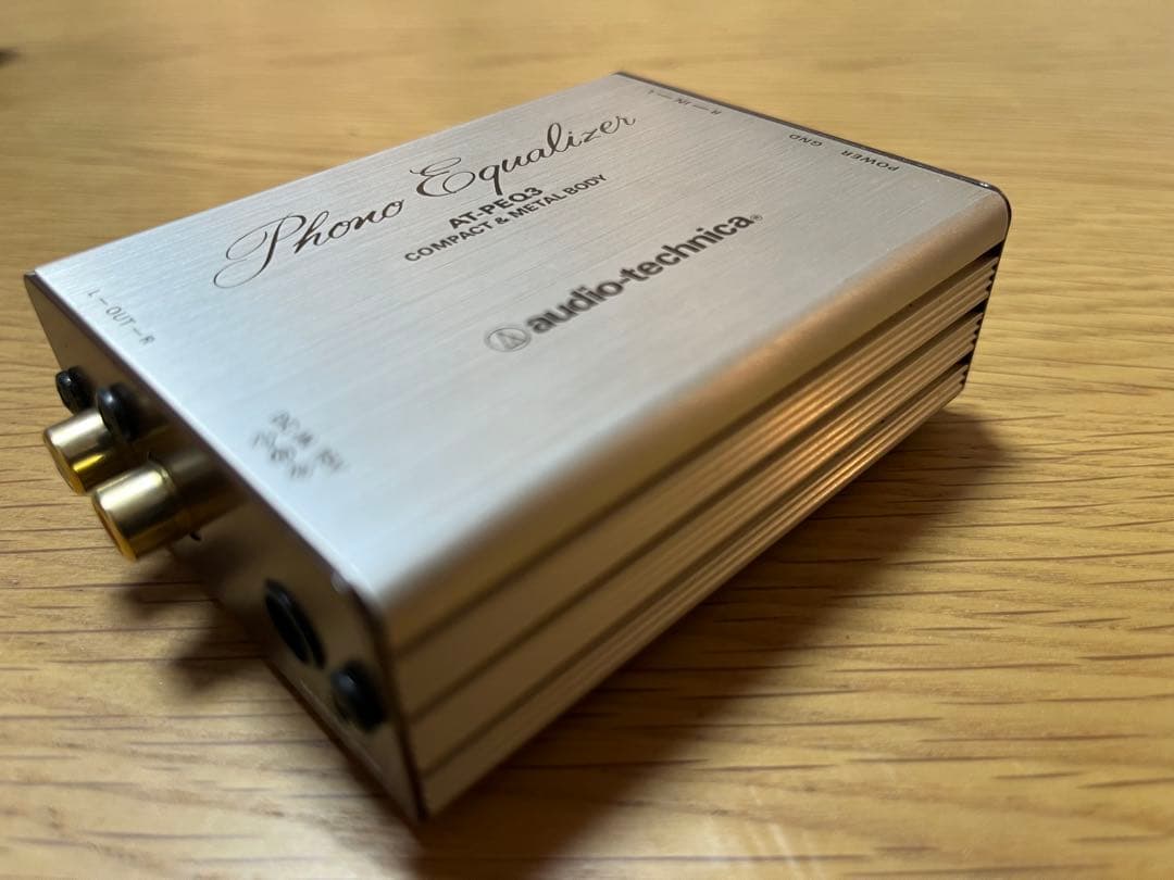 audio-technical フォノイコライザー　AT -PEQ3
