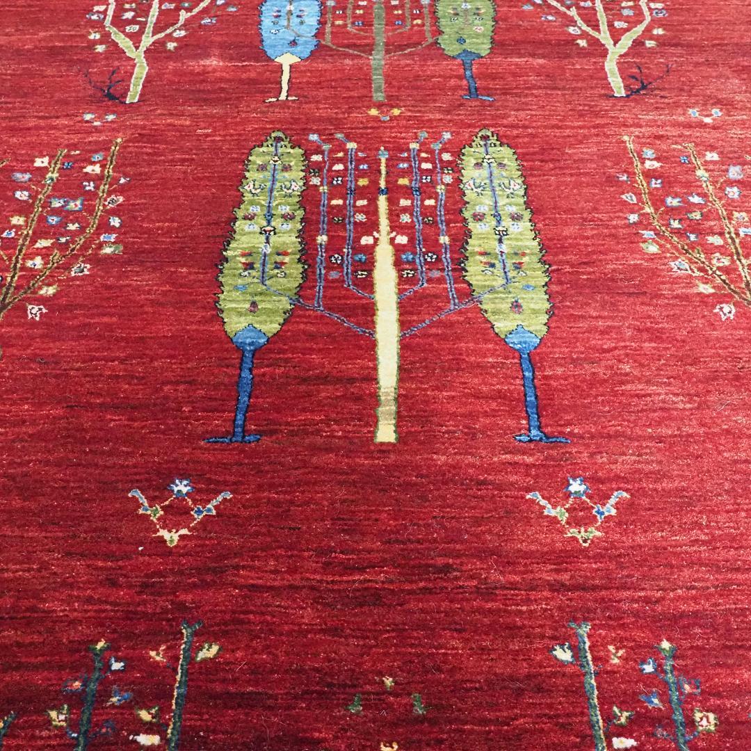 ゾランヴァリ　ギャッベ（ルリバフ）　229×167ｃｍ