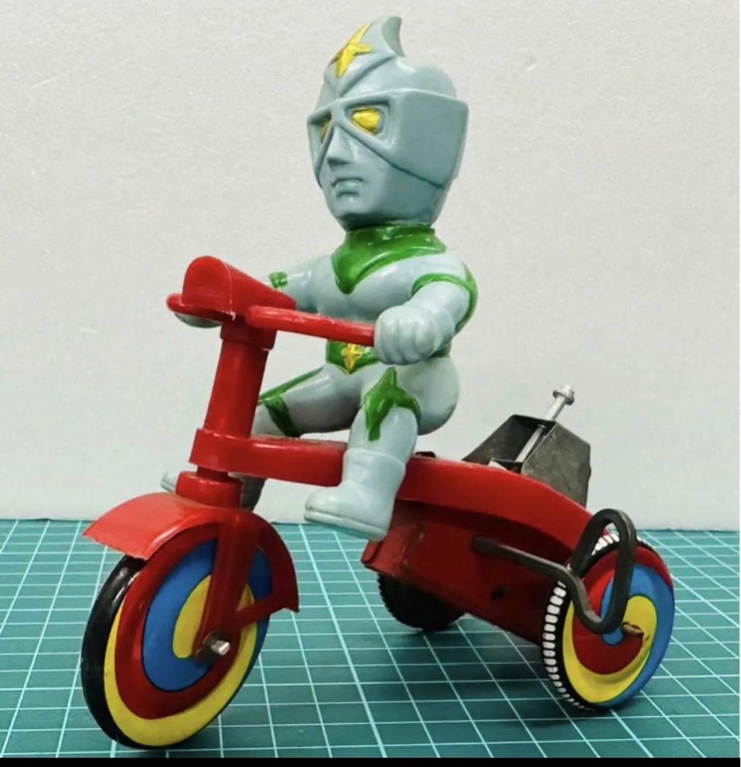 ブルマァク☆ミラーマン☆三輪車☆ソフビ☆フィギュア☆昭和レトロ