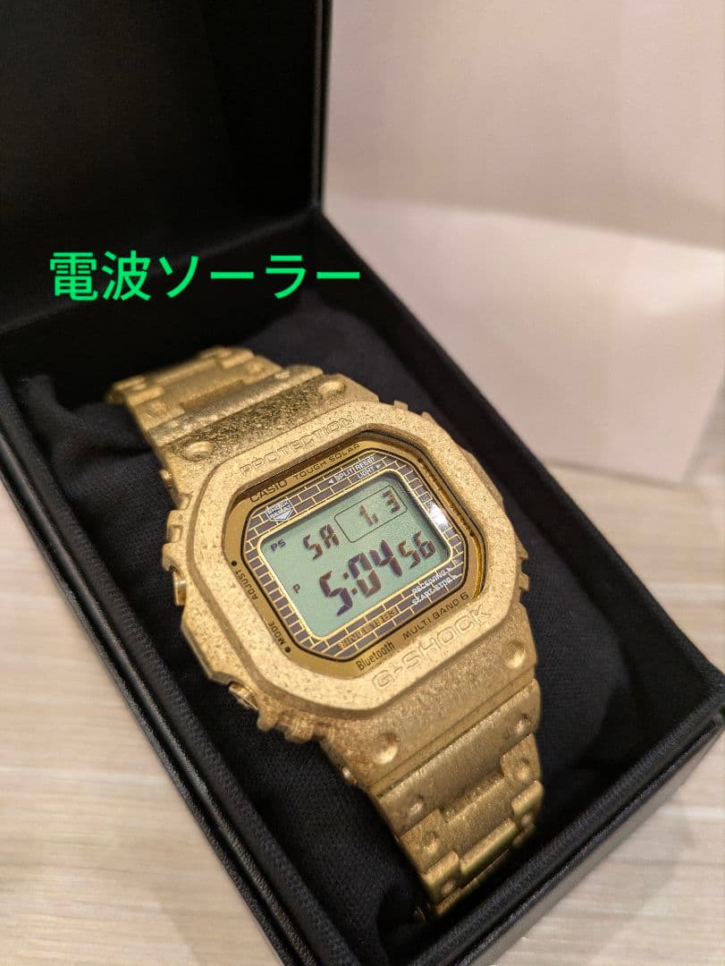 【新品】G-SHOCK 40周年 GMW-B5000PG-9JR　電波ソーラー G-SHOCK Gショック 40周年 限定 RECRYSTALLIZED スマートフォンリンク