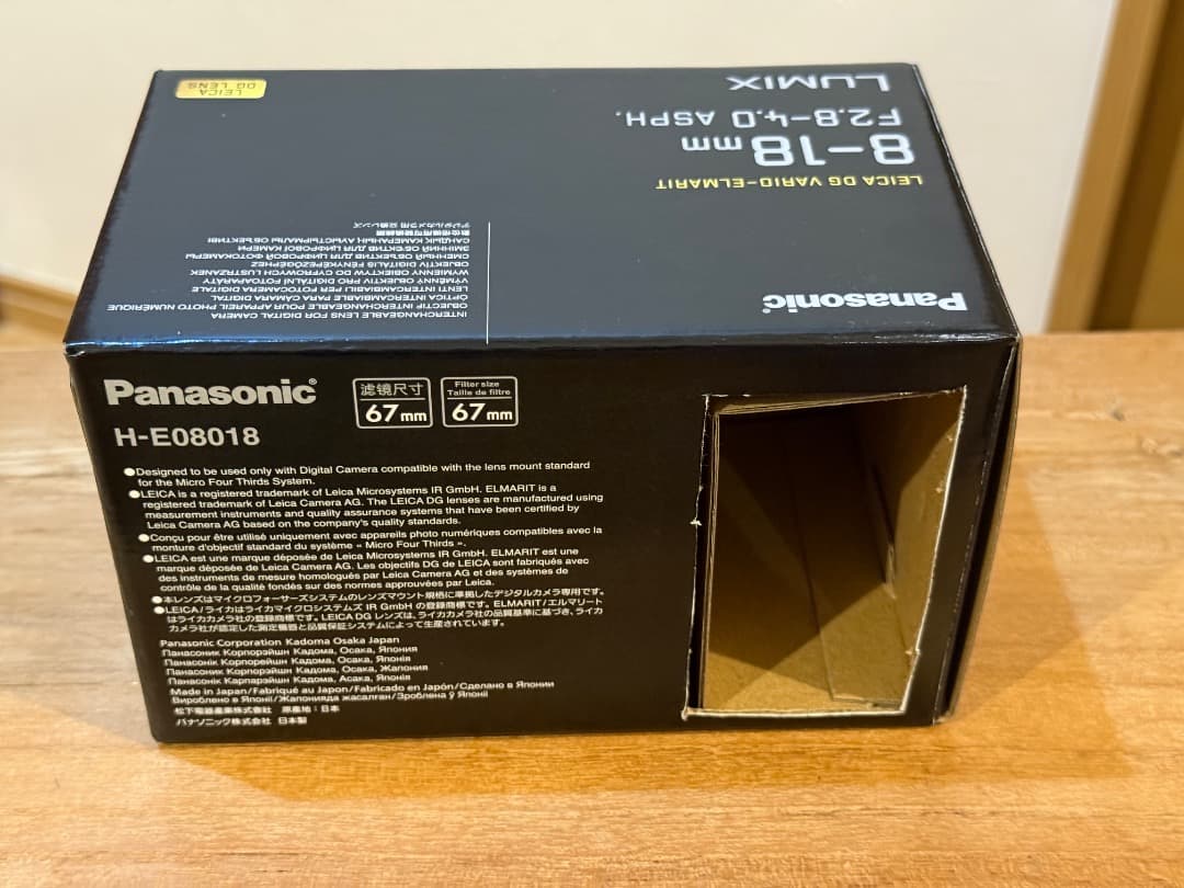 レンズ(ズーム) LEICA DG VARIO-ELMARIT 8-18mm/F2.8-4.0