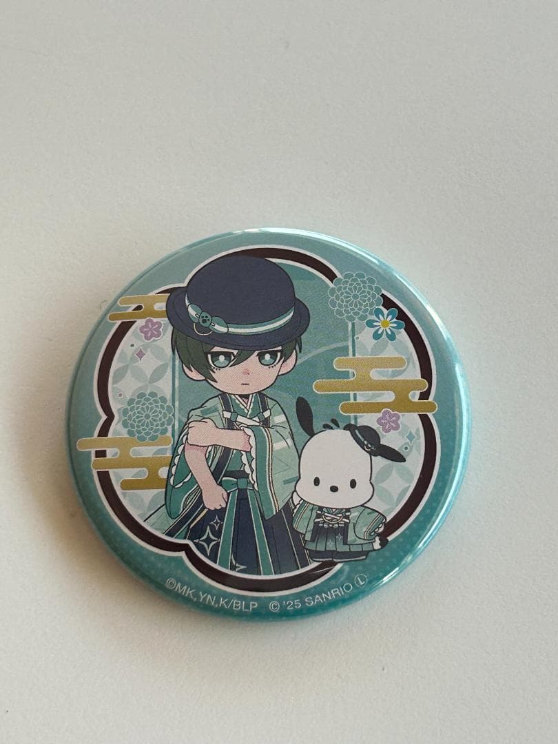 ブルーロック サンリオ ハピほぷ ホロ 缶バッジ 糸師凛 - メルカリ