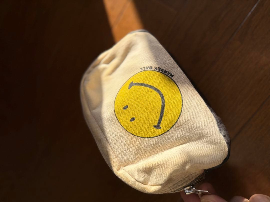 トイズマッコイ HAVEY BALL スマイリーフェイス ポーチ マルチケース