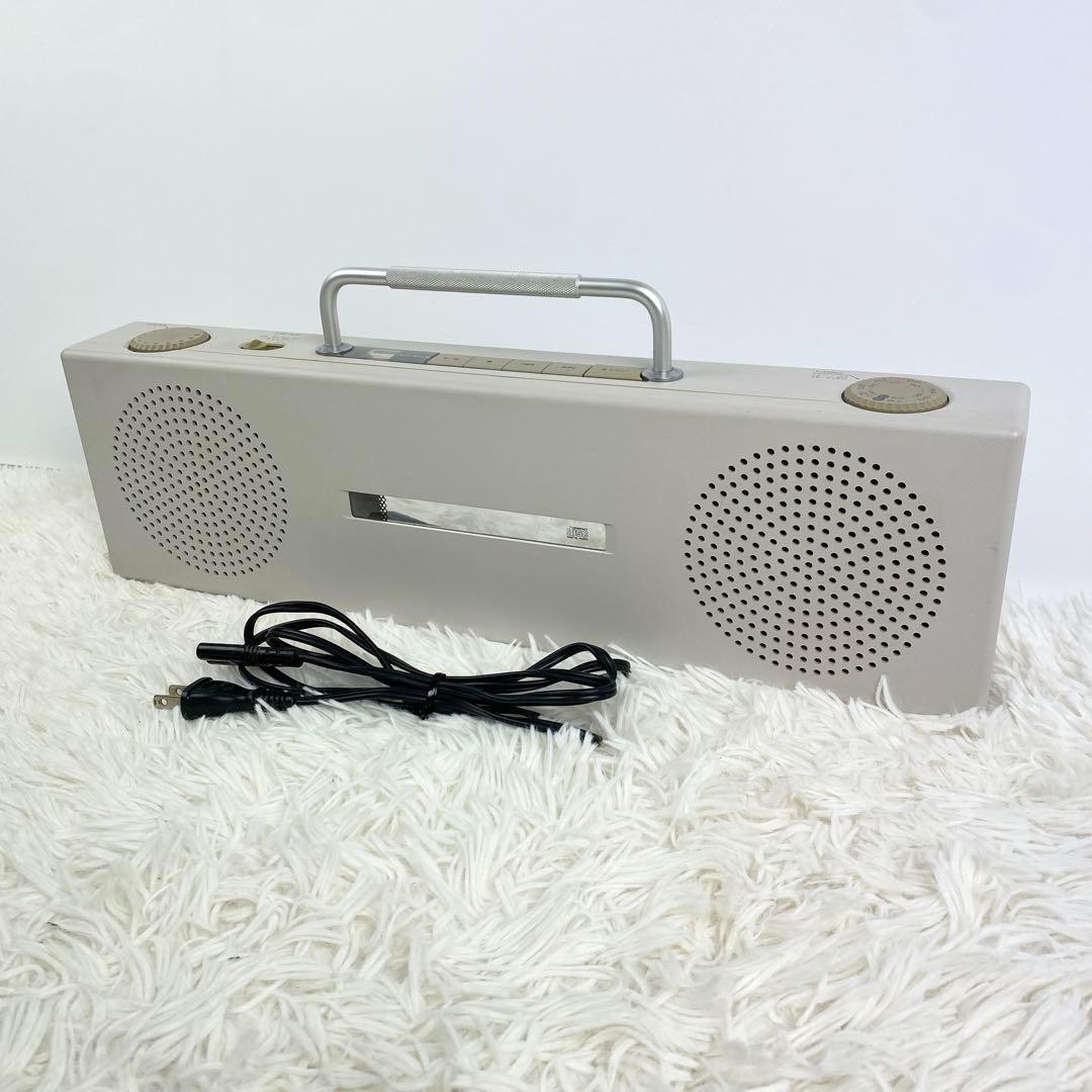 無印良品 CDラジオプレイヤー SL-PH70R-W 西堀晋デザイン - メルカリ
