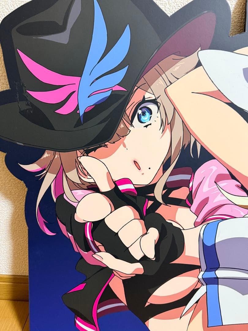 非売品 シンフォギア マリア＆暁切歌 等身大パネル パチンコ 店舗用 激