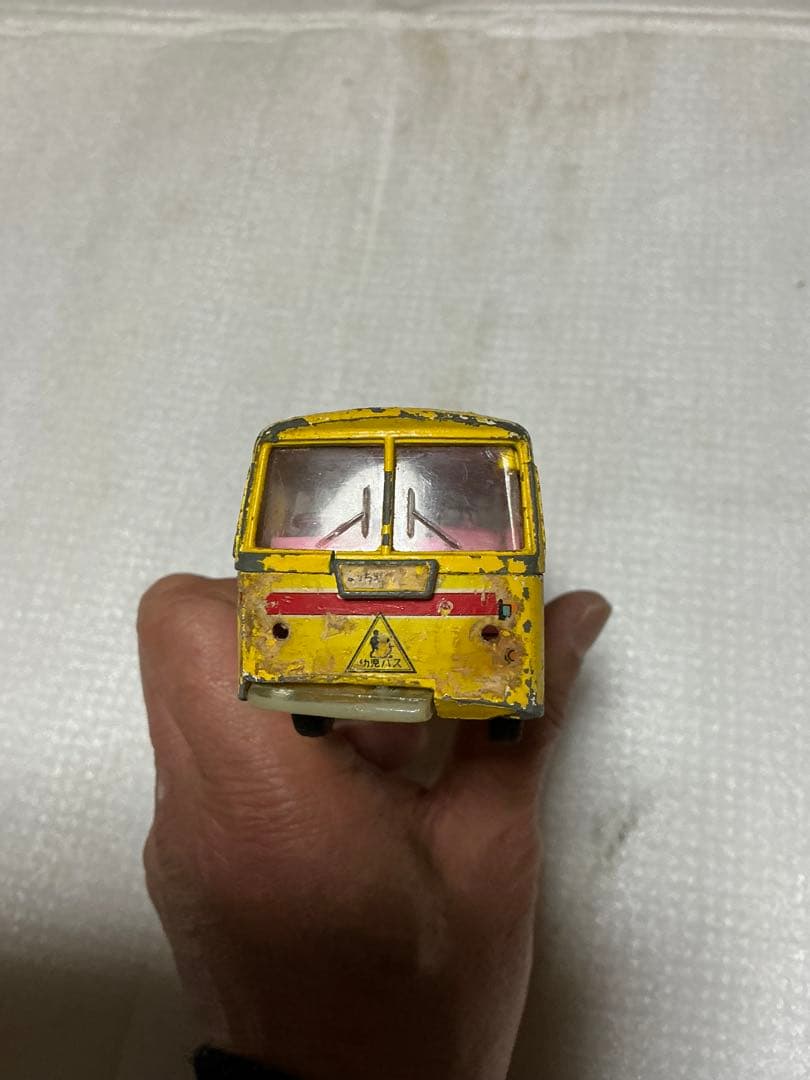 ダイヤペット／三菱ふそう・幼稚園バス。【ドアが欠品、汚れ、キズ