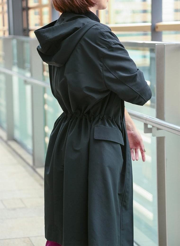 theory luxe 21AW ウォッシャブル モッズコート ブラック - メルカリ