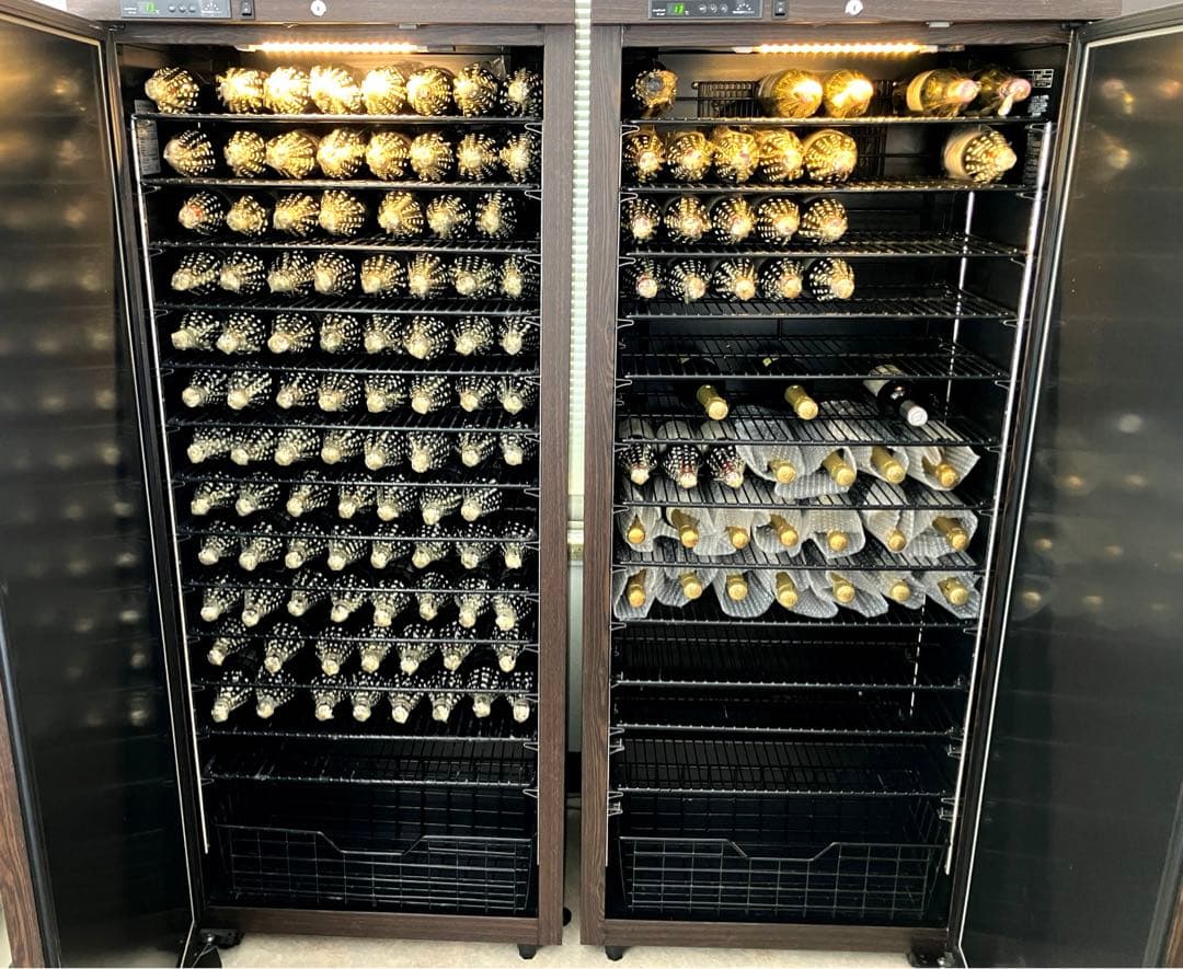 フォルスタージャパン ワインセラー【120本収納/ 右開き】ウッドブラン