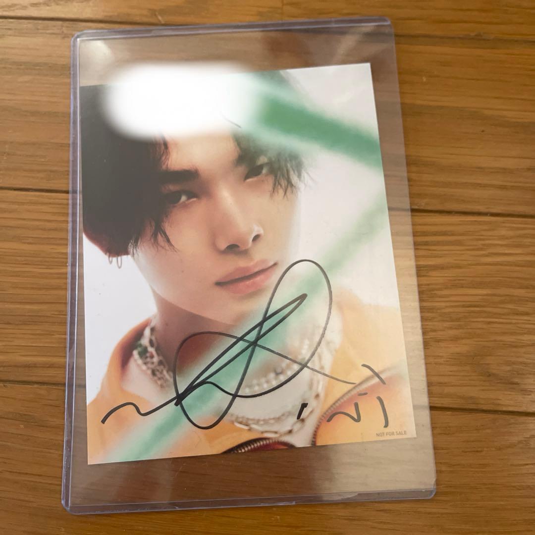 ENHYPEN ニキ 直筆サイン - メルカリ