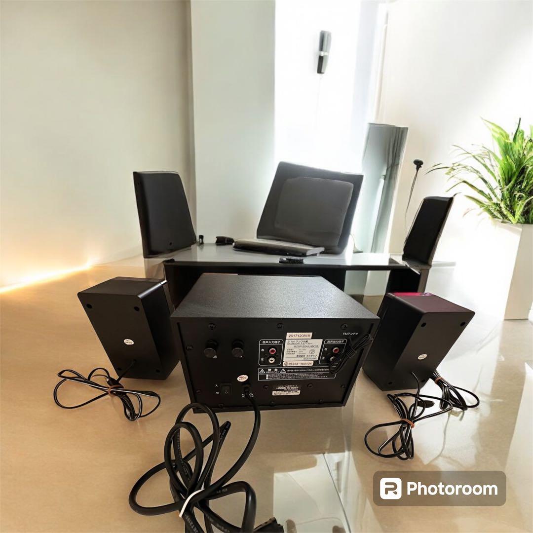 ❤️X-BEAT 2.1ch BZSP-30AIU(BK)Ⅱ スピーカー