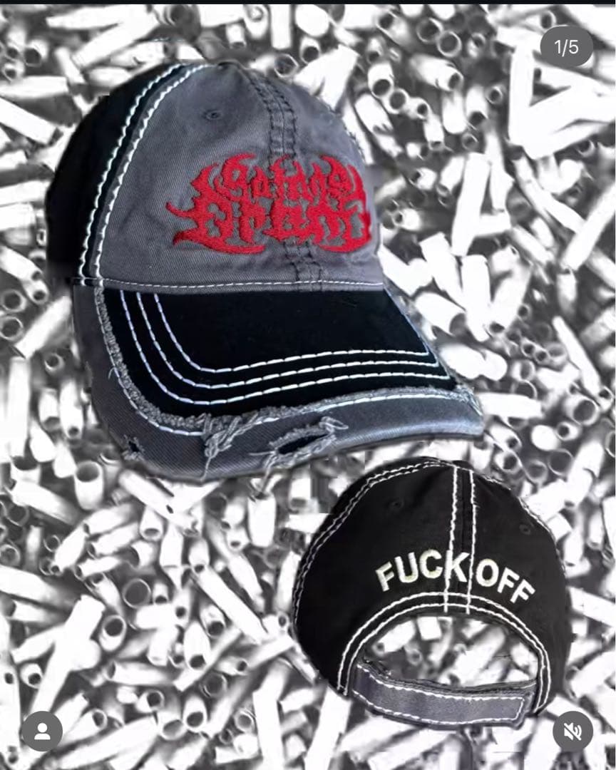 satansdranoキャップ　　punkandyo PINK CONTRAST BASEBALL CAP – PUNKANDYO