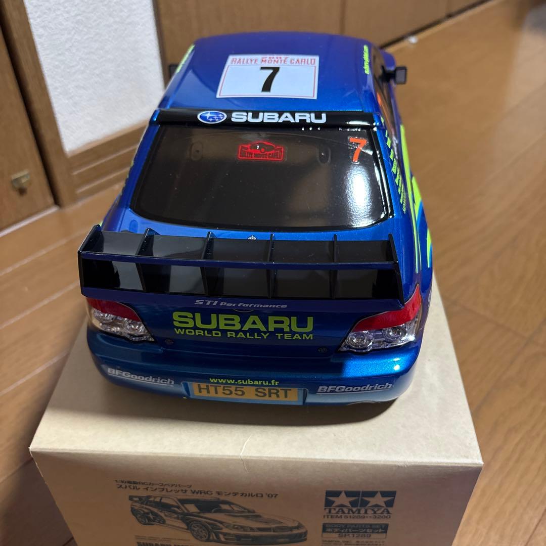 SUBARU インプレッサ WRC モンテカルロ '07 1/10 ボディ新品！ WRC