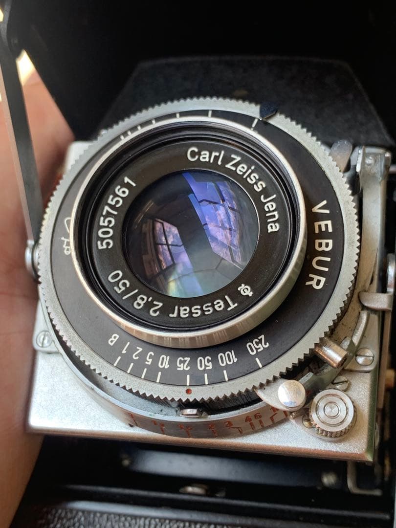 Welta Welti ic Tessar 50 2.8 シャッターOK ジャク - メルカリ