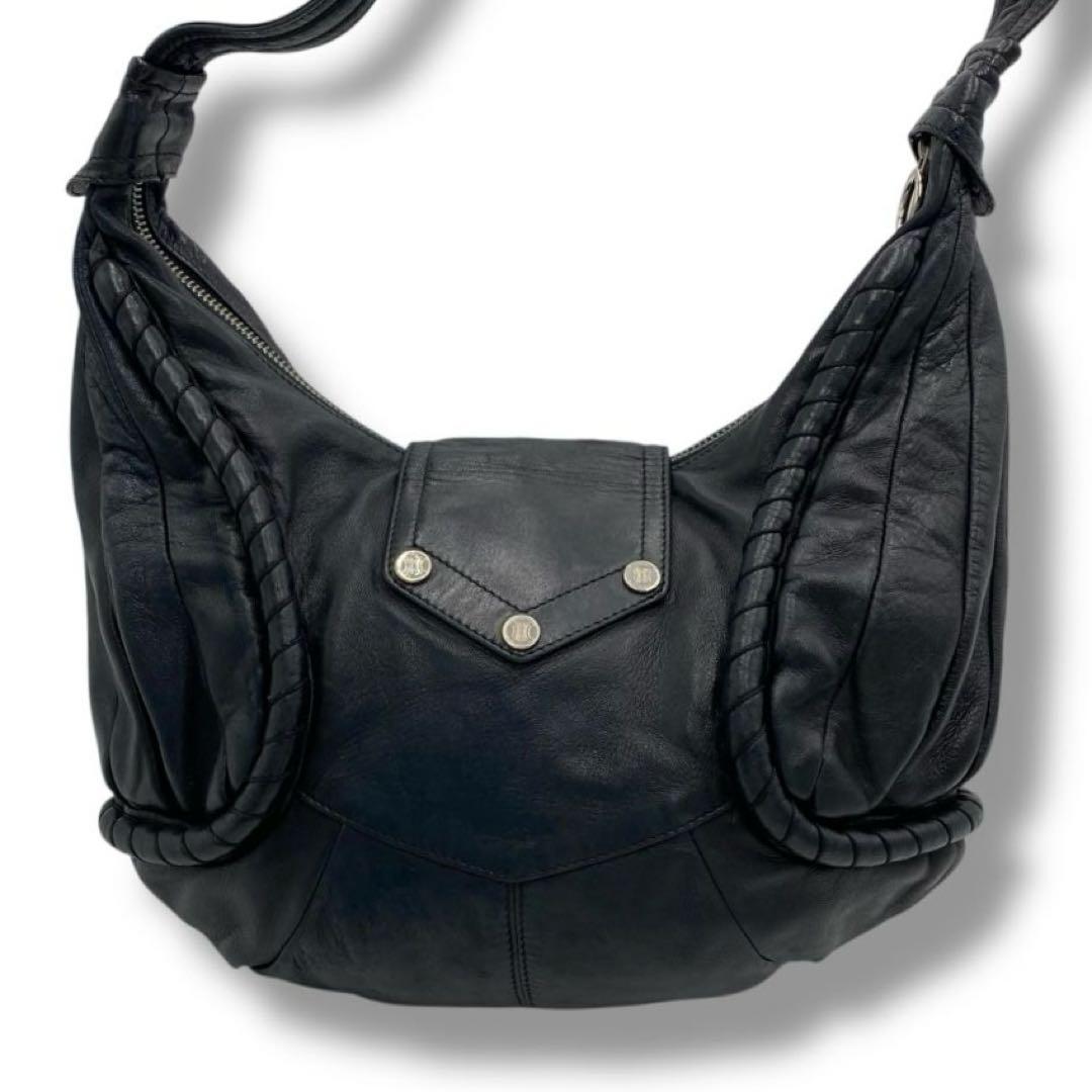 美品 CELINE バックル レザー バッグ Y2K Vintage セリーヌ - メルカリ